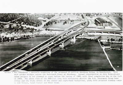 New Hampshire Amoskeag Bridge