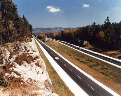 New York Adirondack Northway