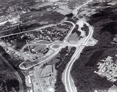 Pennsylvania Triple Trumpet Interchange