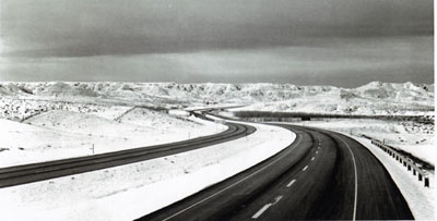 Wyoming Northern Snow Clad Hill